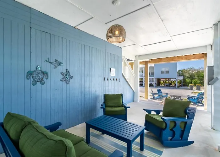 The Blue Mermaid Walk To Beach! Dog Friendly Heated Pool Fire Pit 2kingste Holiday home Gulf Shores