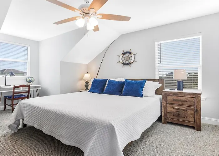 The Blue Mermaid Walk To Beach! Dog Friendly Heated Pool Fire Pit 2kingste *
